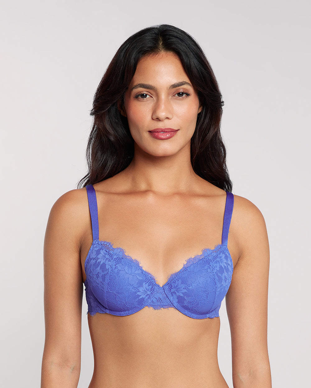 La Senza Obvious Full Coverage Bra Dark Blue / 34B
