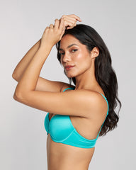La Senza Obvious Full Coverage Bra Teal / 34B