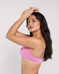 La Senza Remix Demi Bra Dark Pink / 34B
