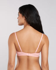 La Senza Remix Ribbed Demi Bra Orange / 34B