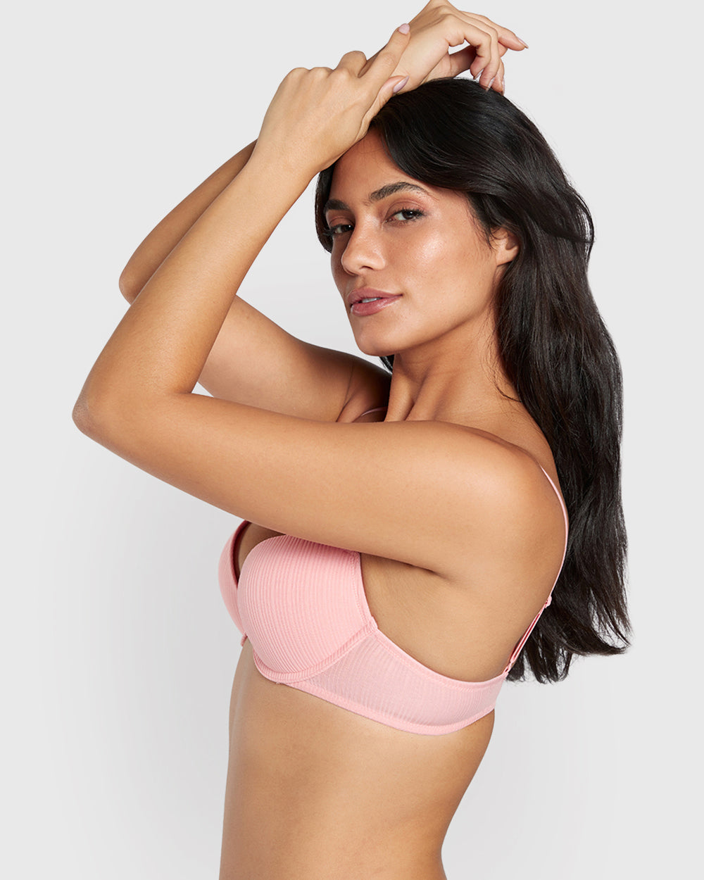 La Senza Remix Plunge Bra Orange / 34B