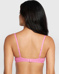 La Senza Remix Plunge Bra Dark Pink / 34B