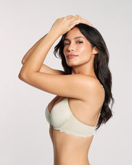 La Senza Obvious Lightly Lined Full Coverage Bra Grey / 34B