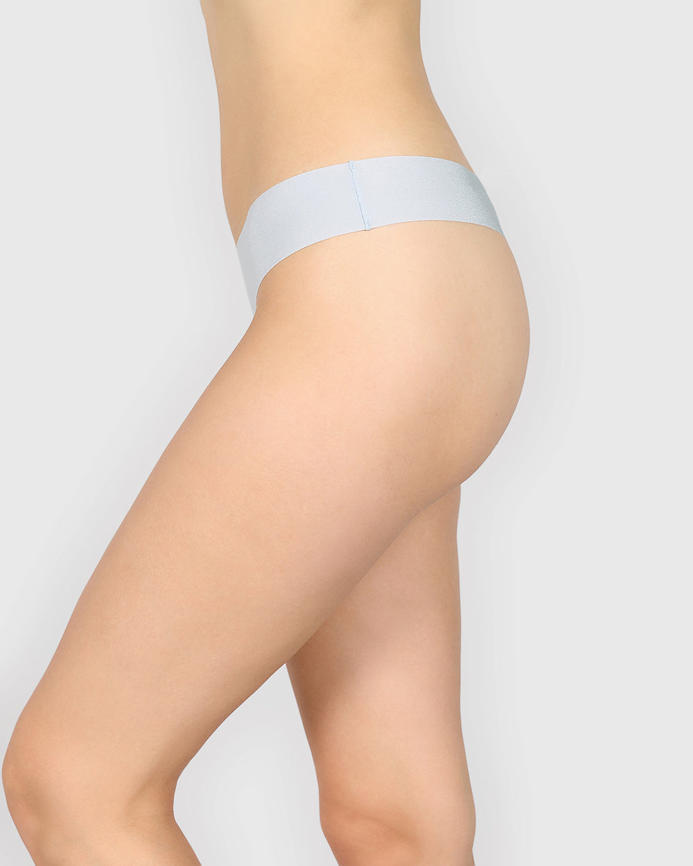 La Senza No Show Thong Panty Light Blue / M