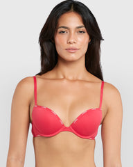 La Senza Remix Plunge Bra Pink / 34B