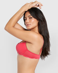 La Senza Remix Plunge Bra Pink / 34B