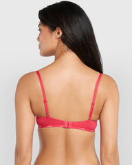La Senza Remix Plunge Bra Pink / 34B