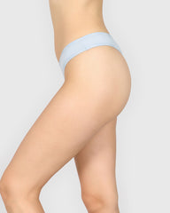 La Senza Trendy Thong Panty Light Blue / M