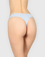 La Senza Trendy Thong Panty Light Blue / M