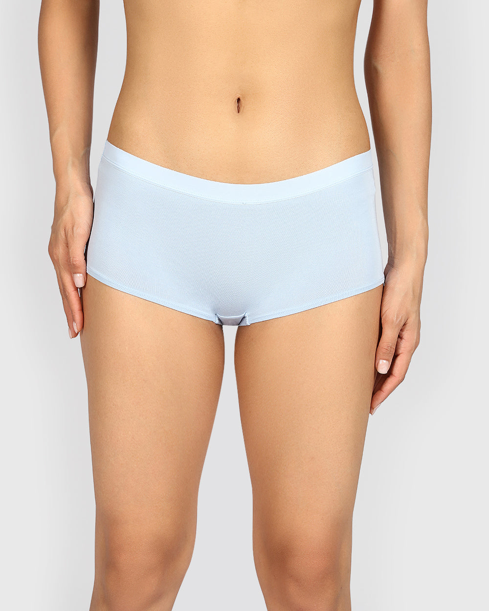 La Senza Ultrasoft Boyshort Panties SUBDUED BLUE / M
