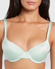 La Senza Obvious Lightly Lined Full Coverage Bra Green / 34B