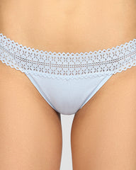 La Senza Remix Thong Panties SUBDUED BLUE / M