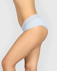 La Senza Remix Trendy Cotton Hipster Panties SUBDUED BLUE / M