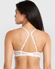 La Senza Beyond Sexy Gel Padding Plunge Bra Ivory / 34B