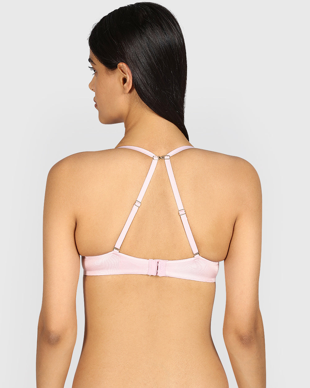 La Senza Beyond Sexy Plunge Gel Padding Bra  Micro Wired ICED LILAC / 34B