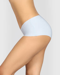La Senza No Show Boyshort Panties  Microfabric SUBDUED BLUE / M