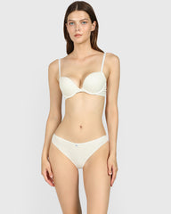 La Senza Trendy Plunge Bra Ivory / 34B