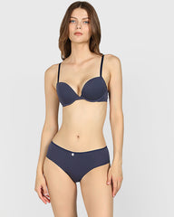 La Senza Trendy Plunge Bra Dark Blue / 34B