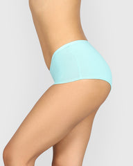 La Senza Remix Cotton Boyshort AQUA SPLASH / M