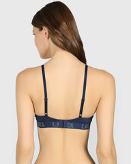 La Senza Trendy Demi Bra Dark Blue / 34B