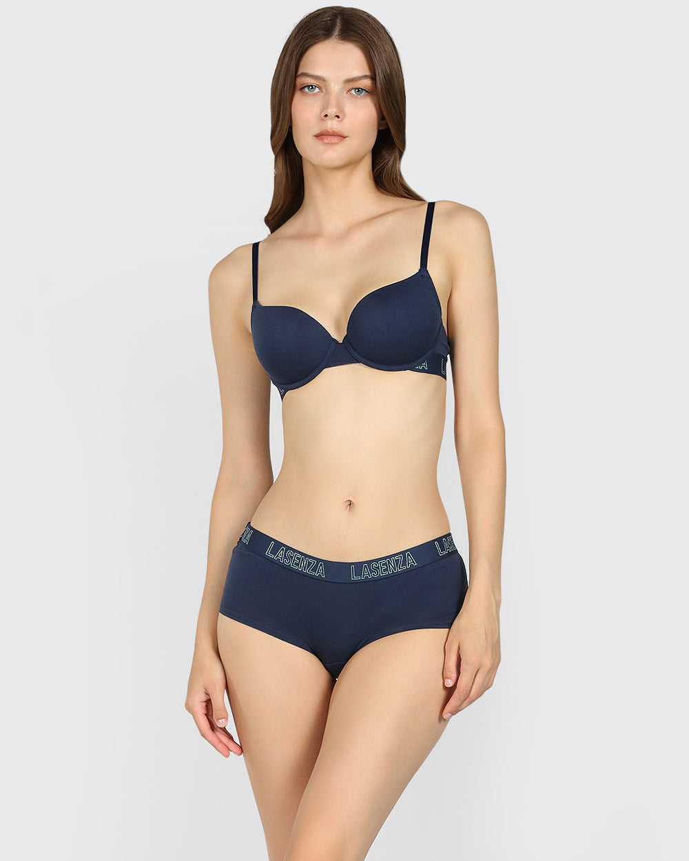 La Senza Trendy Demi Bra Dark Blue / 34B