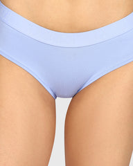 La Senza Remix Hipster Panties  Cotton Comfort PERIWINKLE DREAM / M