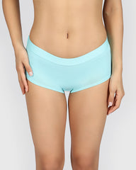 La Senza Remix Boyshort Panties  Cotton Comfort AQUA SPLASH / M