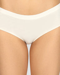 La Senza Ultrasoft Hipster Panties PEARLED IVORY / M