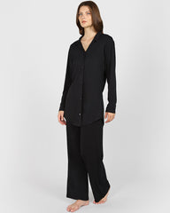 La Senza Casual Lounge Sleepshirt Black / M