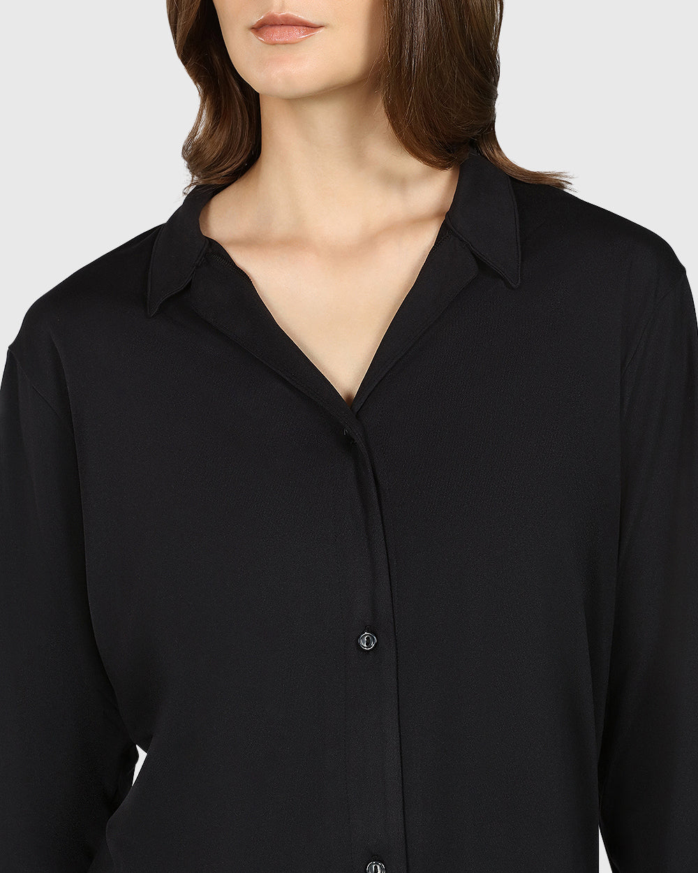 La Senza Casual Lounge Sleepshirt Black / M