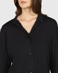 La Senza Casual Lounge Sleepshirt Black / M