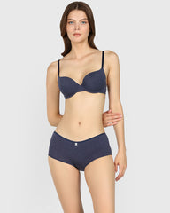 La Senza Trendy Demi Bra Dark Blue / 34B