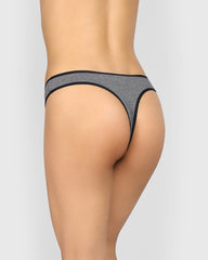La Senza Remix Thong TUXEDO HTR / M