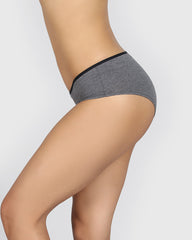 La Senza Remix Hipster Panty TUXEDO HTR / M