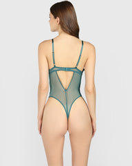 La Senza Wired Bodysuits Dark Green / M