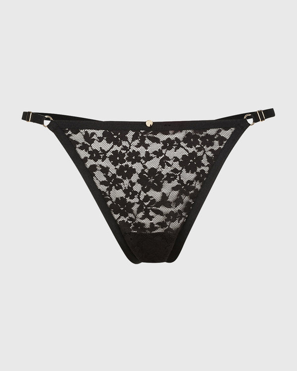 La Senza Sexy Sleep Costume Panty Black / M