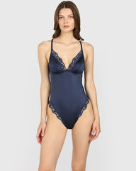 La Senza Non Wired Lingerie Dark Blue / M