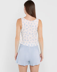 La Senza Cotton Lounge Top Multicolor / M