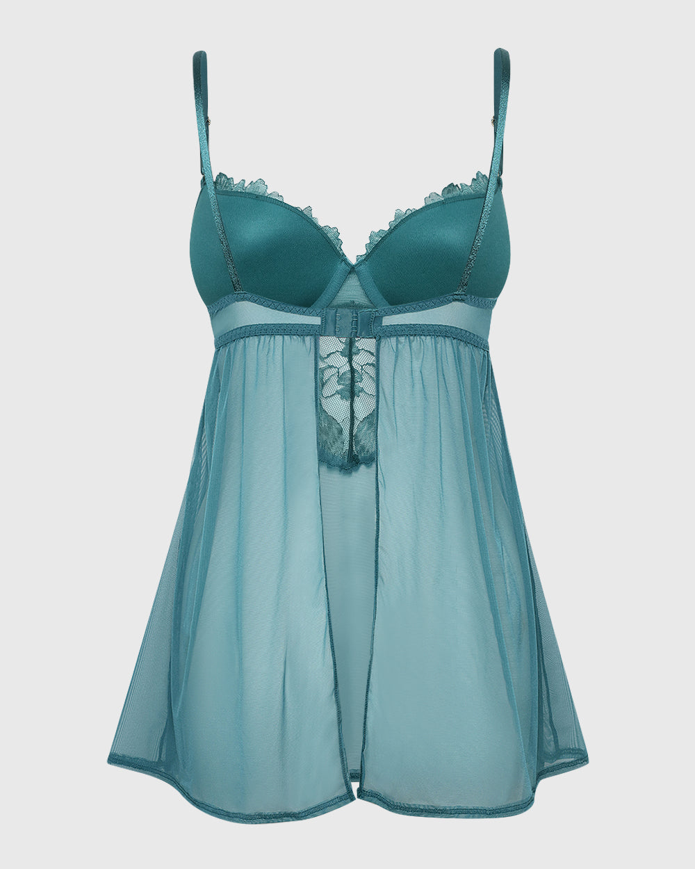 La Senza Sexy Cupped Babydoll Dark Green / M
