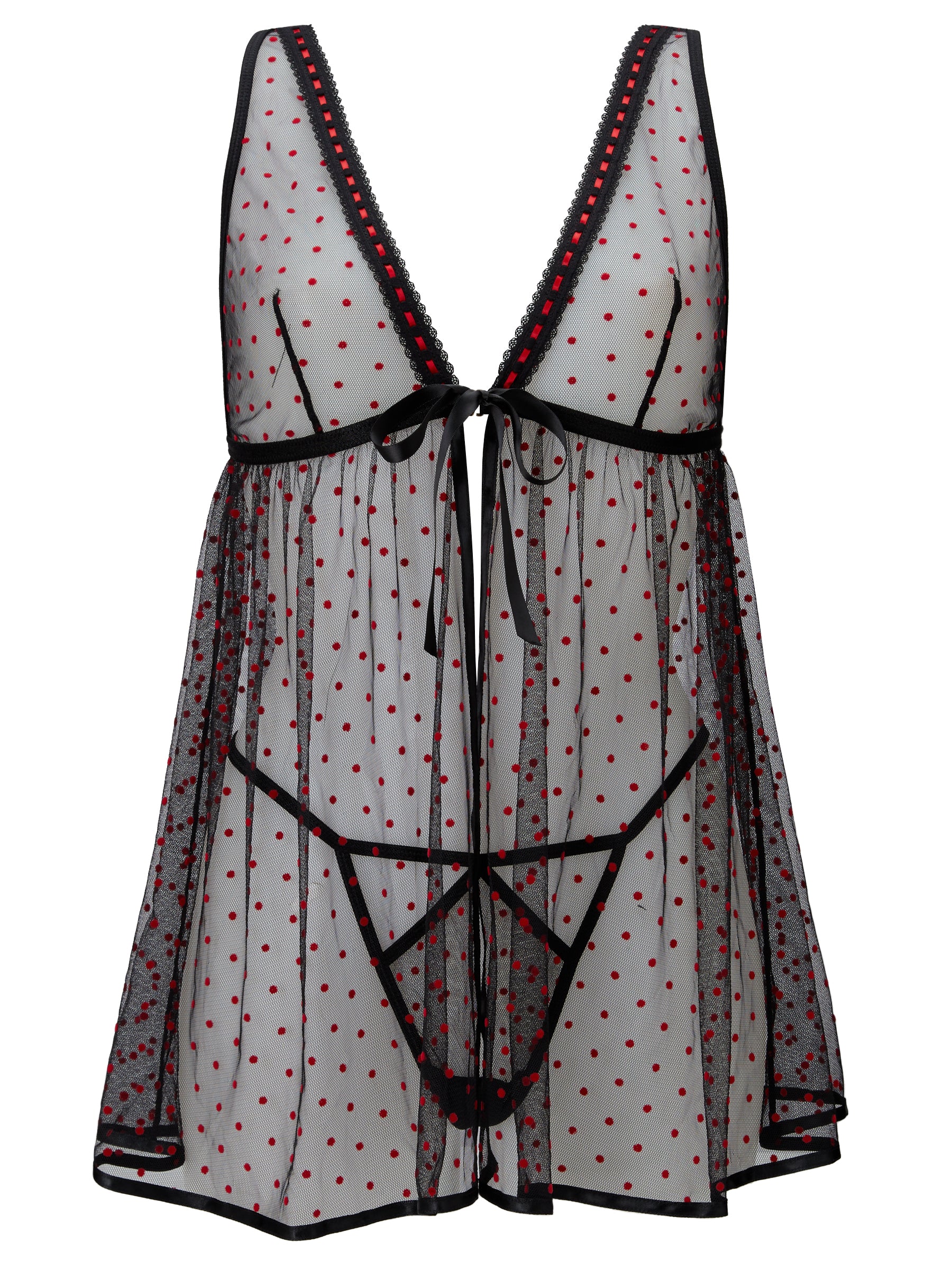 Ann Summer The Mesmerising Crotchless Babydoll Set
