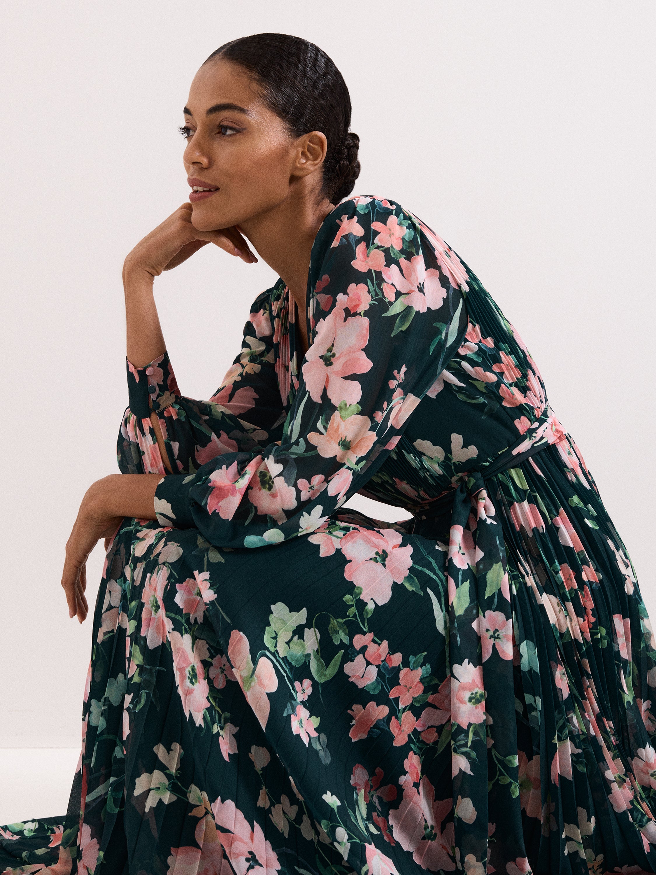 Phase Eight Rosa Floral Maxi Dress