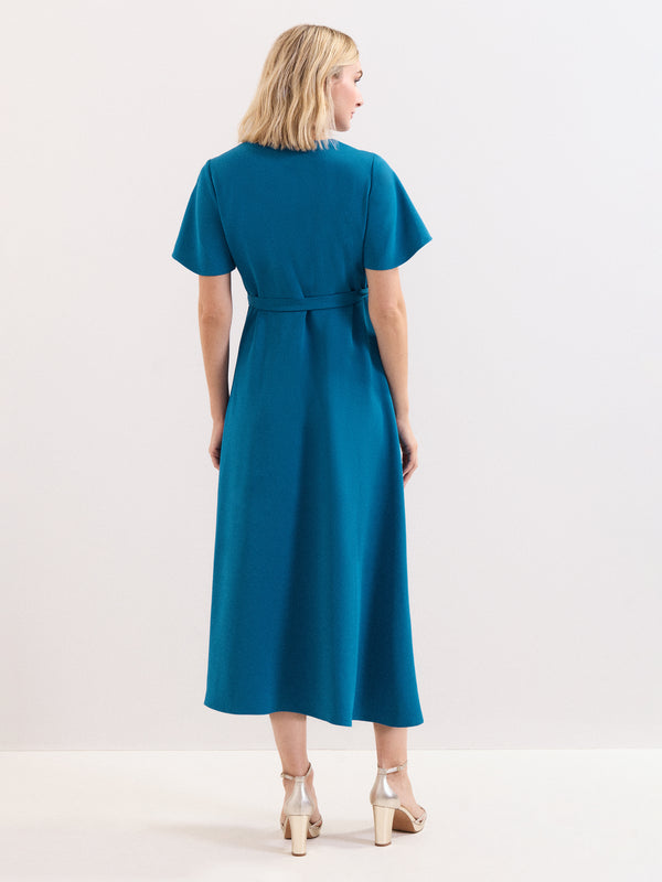 Phase Eight Julissa Blue Wrap Dress