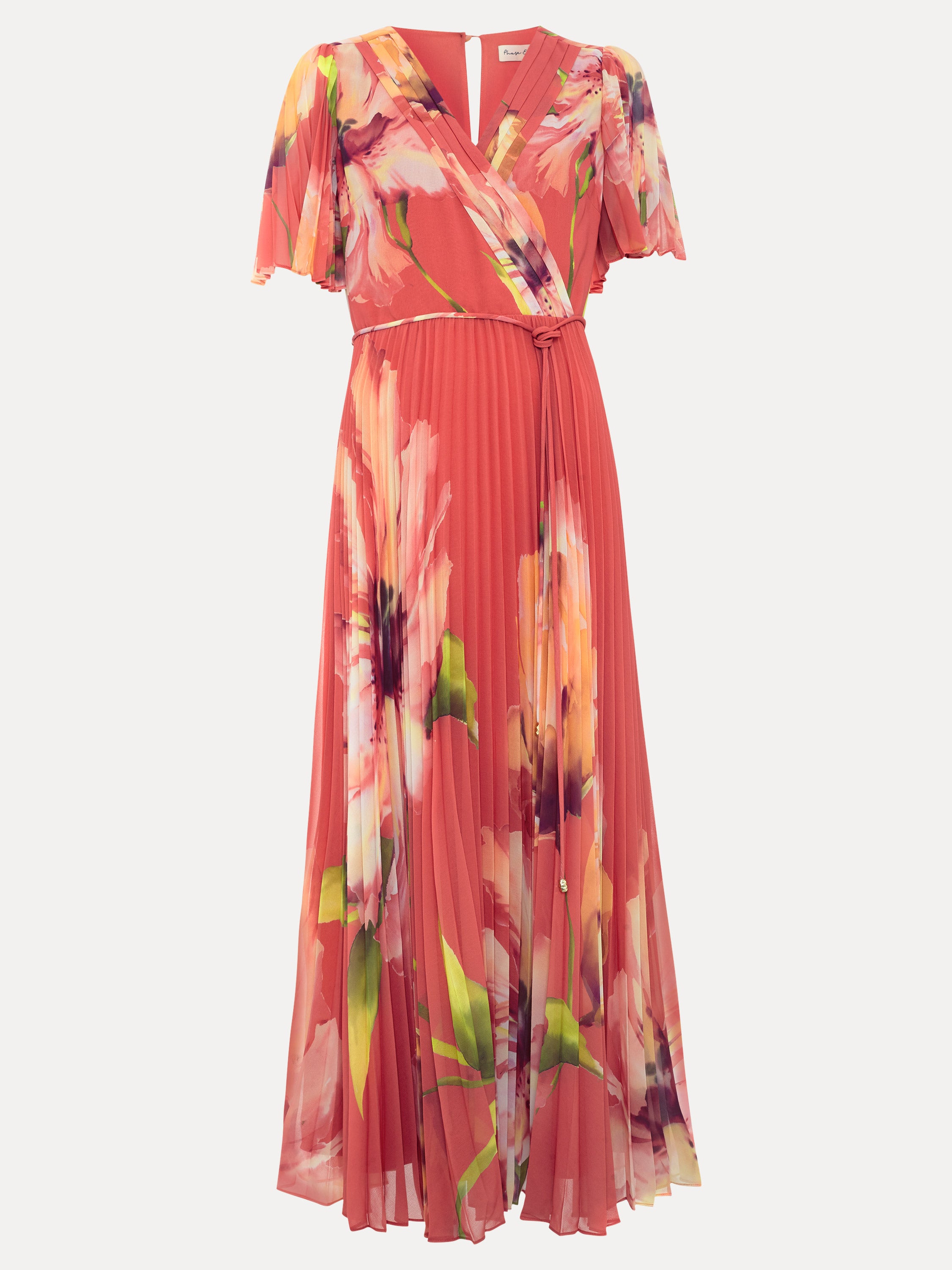 Phase Eight Abigail Pleated Print Maxi Dress