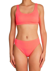Bg Sw Top Padded Sld Bg Sw One Pc Sw One Pc Sld Hltr Wt Wired Cup Dtl / MED