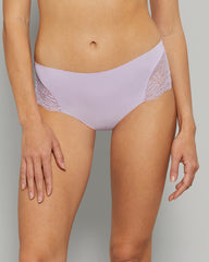 LS LINGERIE LACE SOLID TRENDY NO SHOW PANTIES 3620 / M