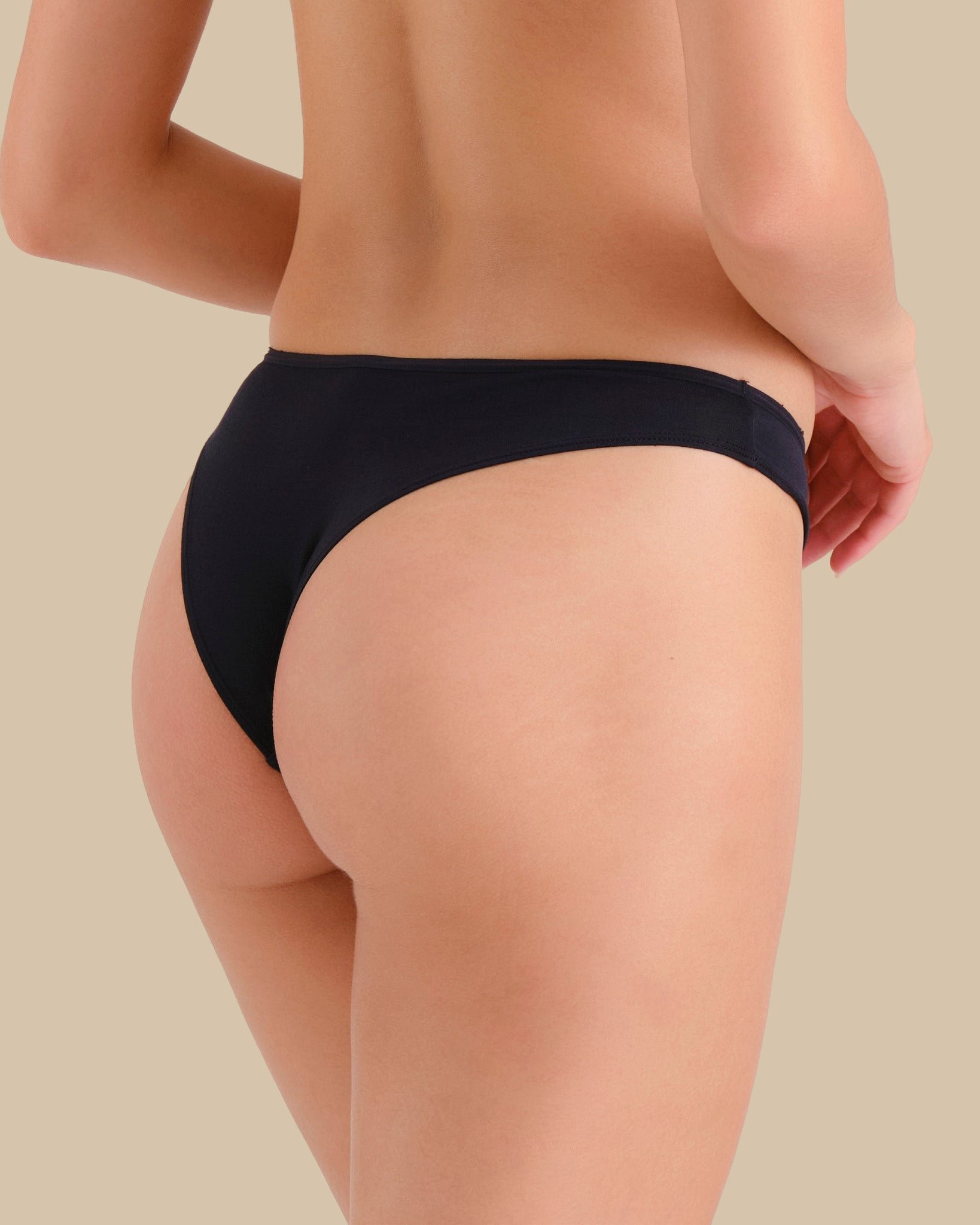 LA SENZA ULTRASOFT CHEEKY PANTIES ANTHRACITE / S