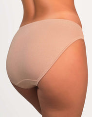 Isla & Evie Everyday Bikini Panties Brown / MED