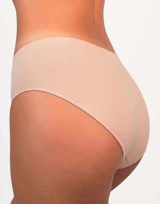 Isla & Evie Everyday Boyshort Panties Nude / MED