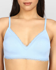 Isla & Evie Trendy Full Coverage Comfort Bra SERENITY / 34B