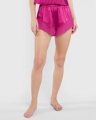 Isla & Evie Sleep Unlined Shorts Pink / M